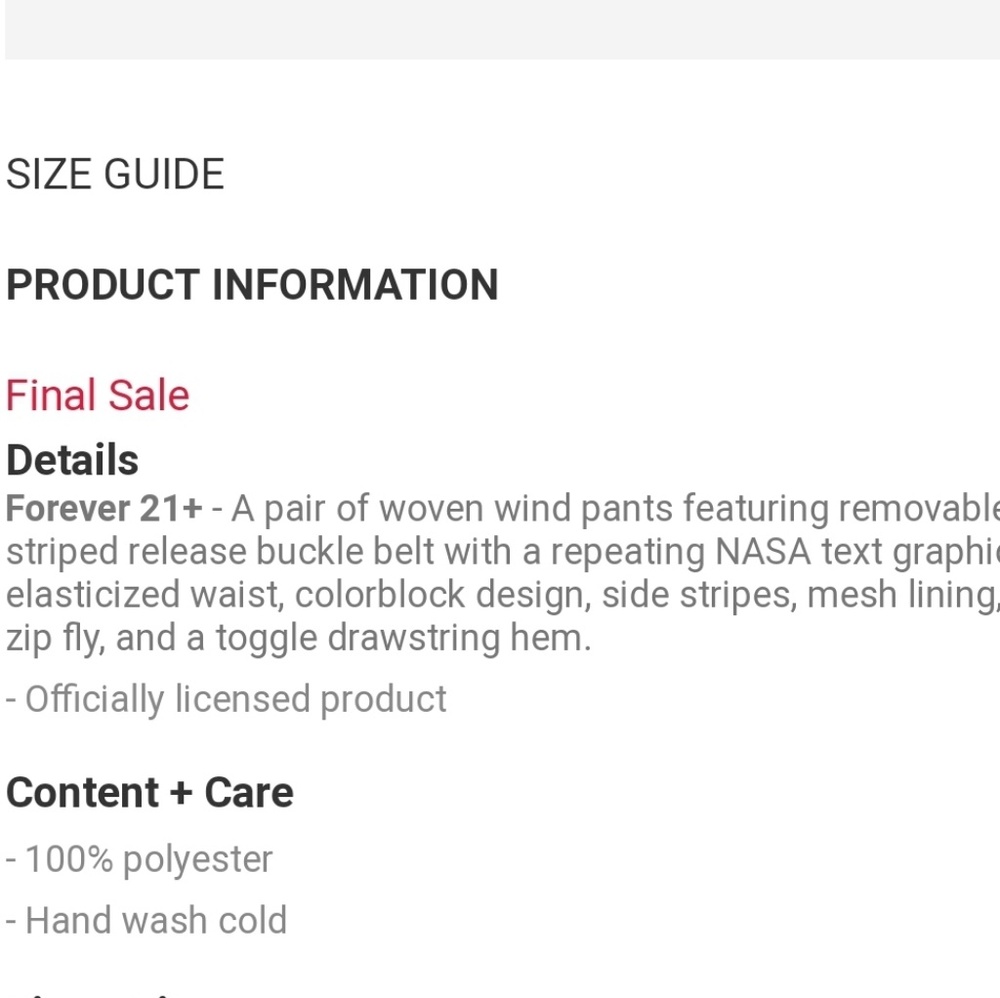 NASA Space Pants - Picture 8 of 8